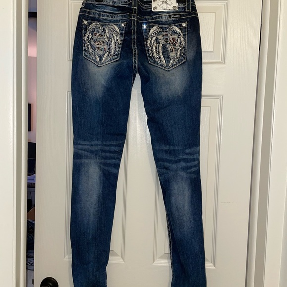 Sparkly MissMe Indian Styled Jeans - Picture 6 of 9